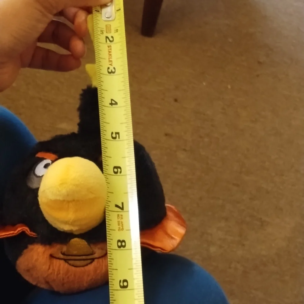 Angry Birds Space Black Bomb 9" Plush Stuffed Animal - Picture 8 of 8